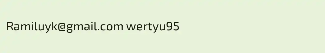 Ramiluyk@gmail.com wertyu95